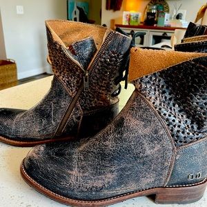 AWESOME Bed Stu laced bootie.